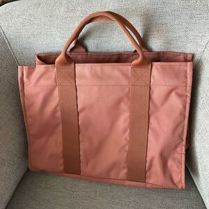 Medium Boxy Tote in Terracotta - Canvelle